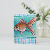 Fancy Goldfish ポストカード (スタンド正面)