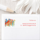 Fancy Great Danes Label ラベル (インサイチュ)