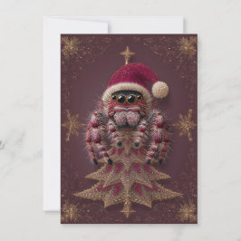 Fancy Jumping Spider Christmas Cards シーズンカード