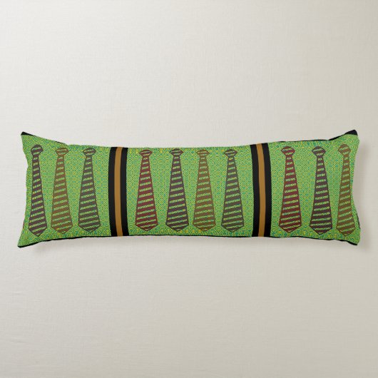 Fancy Neckties Cuddly ボディピロー (正面)