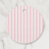 Fancy One Blush pink Bow birthday Thank you フェイバータグ (裏面)