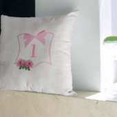 Fancy One Bow Floral クッション