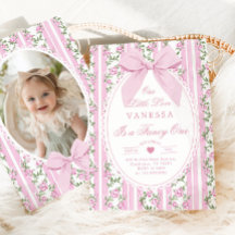 Fancy One Love Shack Vintage Bow 1st Birthday