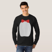 Fancy Penguin Bow Tie Halloween Costume Tシャツ (正面フル)