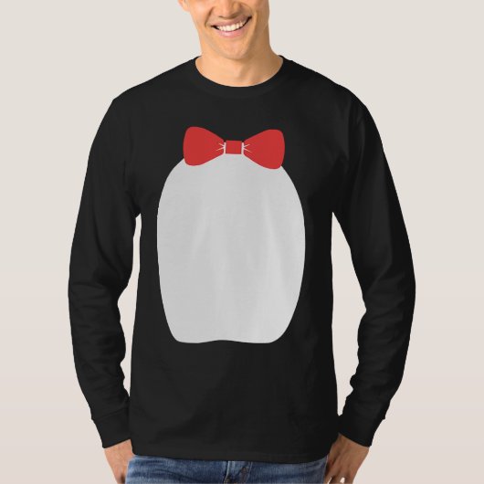 Fancy Penguin Bow Tie Halloween Costume Tシャツ (正面)
