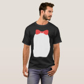 Fancy Penguin Bow Tie Halloween Costume Tシャツ (正面フル)