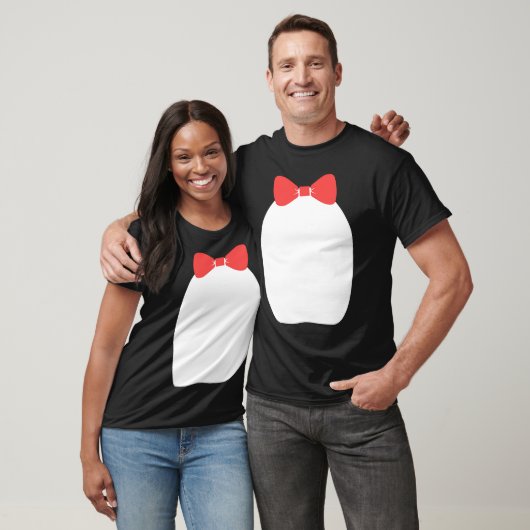 Fancy Penguin Bow Tie Halloween Costume Tシャツ (ユニセックス)