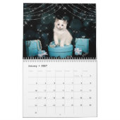 Fancy Rags 12 month Calendar カレンダー (1月 2027)