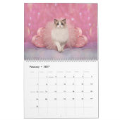 Fancy Rags Ragdoll Cat Calendar カレンダー (2月 2027)