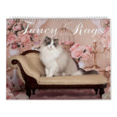 Fancy Rags Ragdoll Cat Calendar カレンダー (カバー)