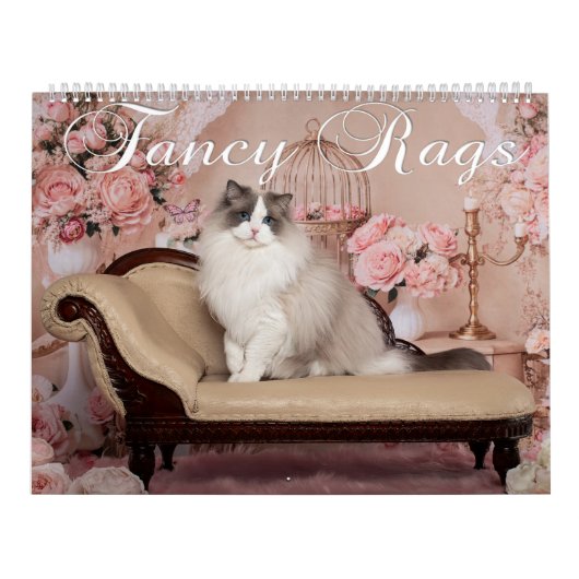 Fancy Rags Ragdoll Cat Calendar カレンダー (カバー)