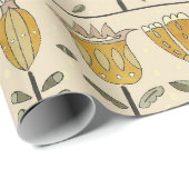 Fancy Scandinavian Flowers ラッピングペーパー (ロールコーナー)