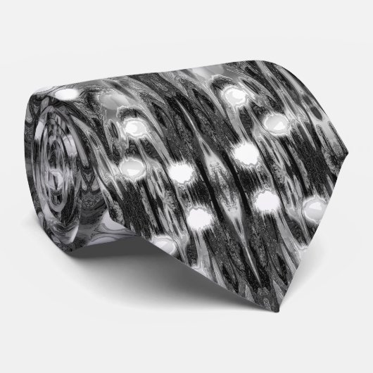 Fancy trendy citizen portal shades of grey ネクタイ (ロール)