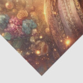 Fancy Vintage Victorian Raccoon Decoupage 薄葉紙 (詳細)