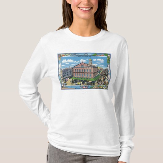 Faneuilホールの外観# 3 tシャツ (正面)