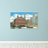 Faneuil Hall #2 キャンバスプリント (インサイチュ (ウッドフロア))