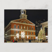 Faneuil Hall Boston Massachusetts Postcard シーズンポストカード (正面)