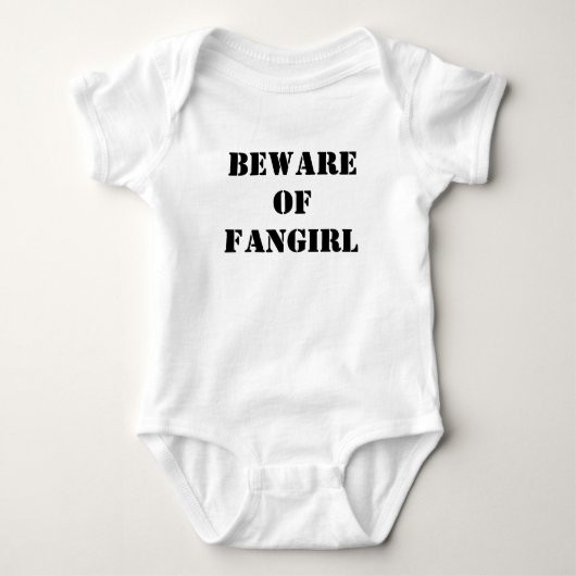 Fangirlのワイシャツの用心して下さい Tシャツ (正面)