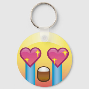 Fangirlは泣き叫び愛幸せなEmoji Keychainを刺激しました キーホルダー