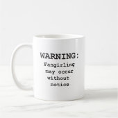 Fangirling コーヒーマグカップ (左)