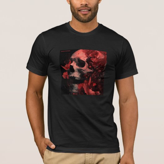 Fangll Morges - ゴシック スカルTシャツ Tシャツ (正面)