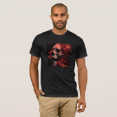 Fangll Morges - ゴシック スカルTシャツ Tシャツ (正面フル)