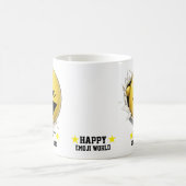 Fangy Emoji Classic White Mug | Funny 3D Character コーヒーマグカップ (中央)