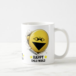 Fangy Emoji Classic White Mug | Funny 3D Character コーヒーマグカップ