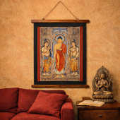 Fanhe Buddha Tang Dynasty Dunhuang Silk Road 吊り下げ型タペストリー