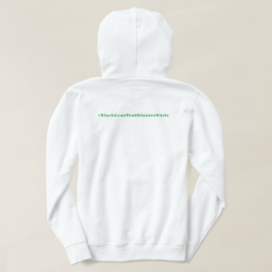 Fannie Lou Hamer - Black Economic Trailblazers パーカ (デザイン裏面)