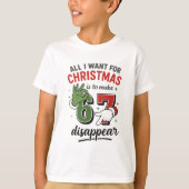Fanny クリスマス ボーイズTシャツ - トレンド 6•7  Tシャツ (正面)