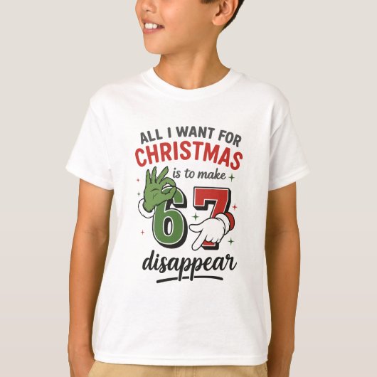 Fanny クリスマス ボーイズTシャツ - トレンド 6•7 Tシャツ (正面)