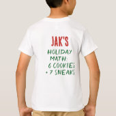 Fanny Christmas Boys T-Shirt - Trend 6•7  Tシャツ (裏面)