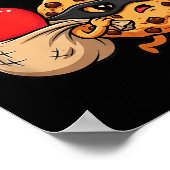 Fanny Cookie Day National Chocolate Chip Designer ポスター (角)