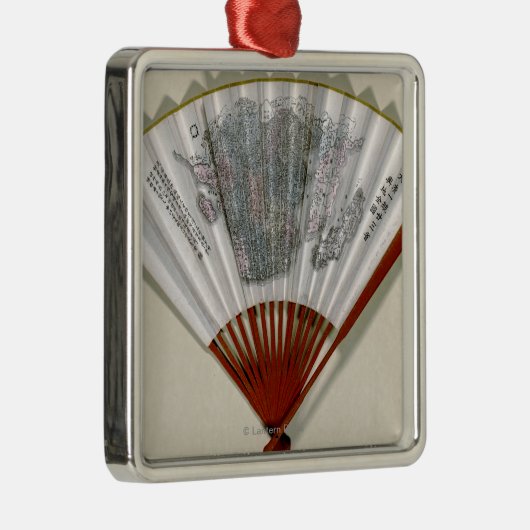 FanPanoramicの地図の顔の中国 メタルオーナメント (右)