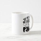 Fans Of Pet-related Animals Shelters Donors  コーヒーマグカップ (正面右)