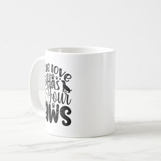 Fans Of Pet-related Animals Shelters Donors  コーヒーマグカップ (正面左)