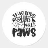 Fans Of Pet-related Animals Shelters Donors  ラウンドシール (正面)