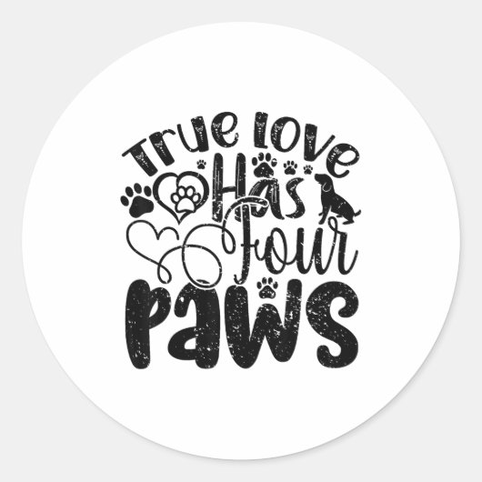 Fans Of Pet-related Animals Shelters Donors ラウンドシール (正面)