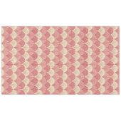 Fans Pink Mid-Century テーブルクロス (正面(横))