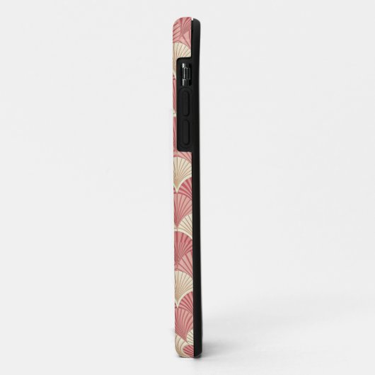Fans Pink Mid-Century Case-Mate iPhoneケース (裏面/左)