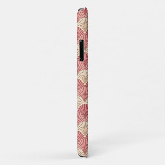 Fans Pink Mid-Century Case-Mate iPhoneケース (裏面/右)