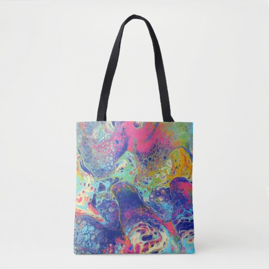 Fantabulousのアクリルはトートをくまなく注ぎます トートバッグ (正面)