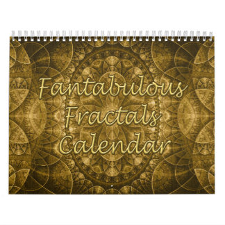 Fantabulous Fractals Calendar カレンダー
