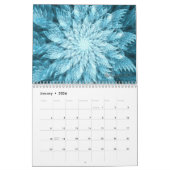 Fantabulous Fractals Calendar カレンダー (1月 2026)