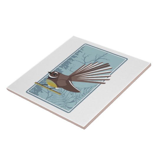 Fantail Piwakwaka タイル (側面)