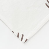 fantail sq no background フリースブランケット (角)