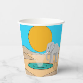 fantaisistes au coucher du soleil  紙コップ