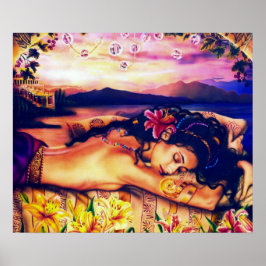 Fantasia (Ariadne) by Lisa Iris Poster ポスター