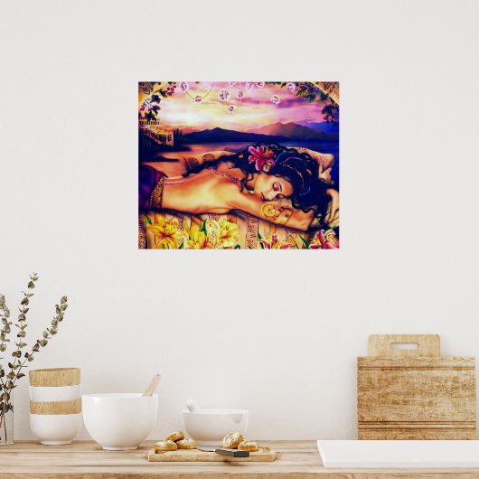 Fantasia (Ariadne) by Lisa Iris Poster ポスター (キッチン)